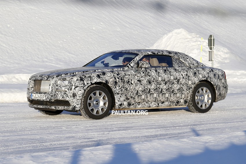 SPIED: Rolls-Royce Wraith Drophead Coupe testing 319866