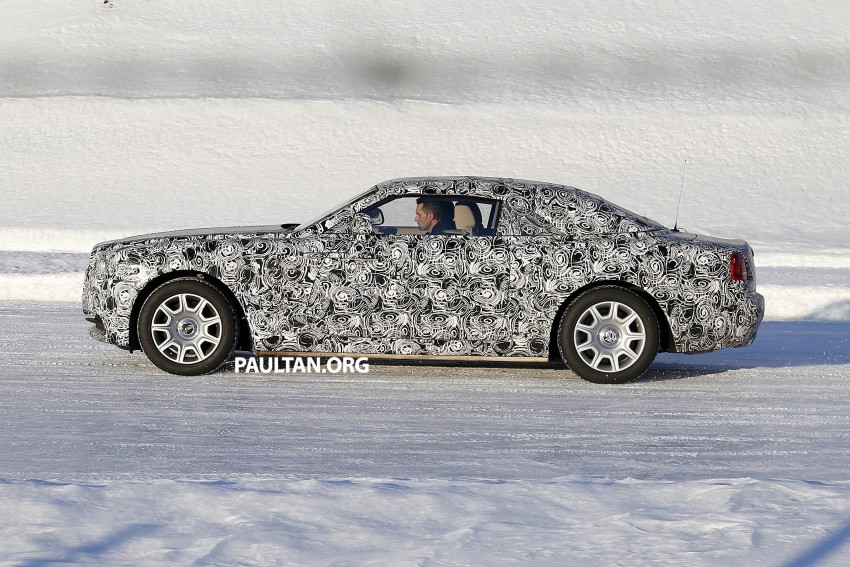 SPIED: Rolls-Royce Wraith Drophead Coupe testing 319867