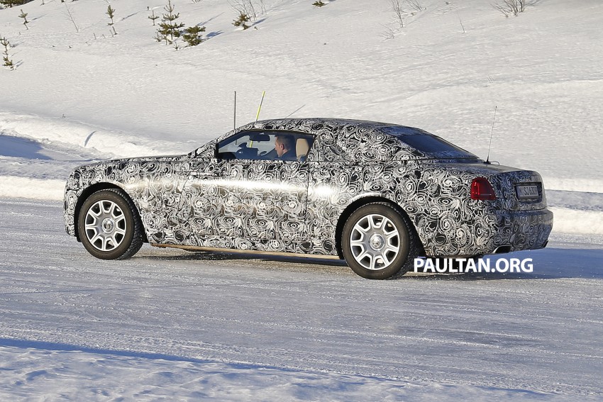SPIED: Rolls-Royce Wraith Drophead Coupe testing 319864