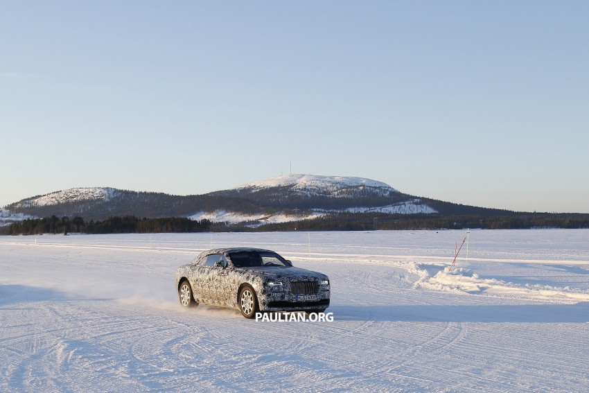 SPIED: Rolls-Royce Wraith Drophead Coupe testing 319860