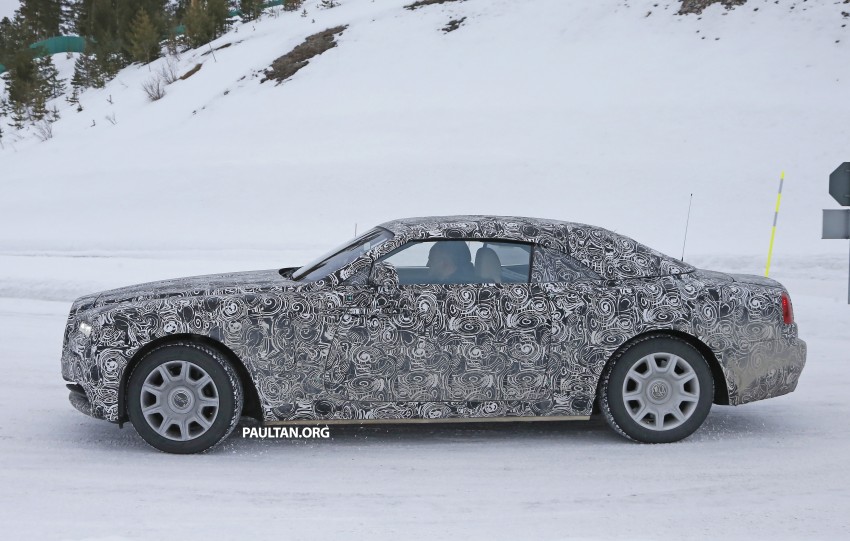 SPIED: Rolls-Royce Wraith Drophead Coupe testing 319851