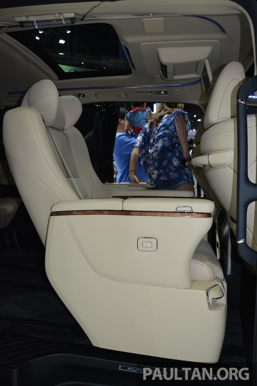 2015 Toyota Alphard, Vellfire launched in Thailand Image #321067