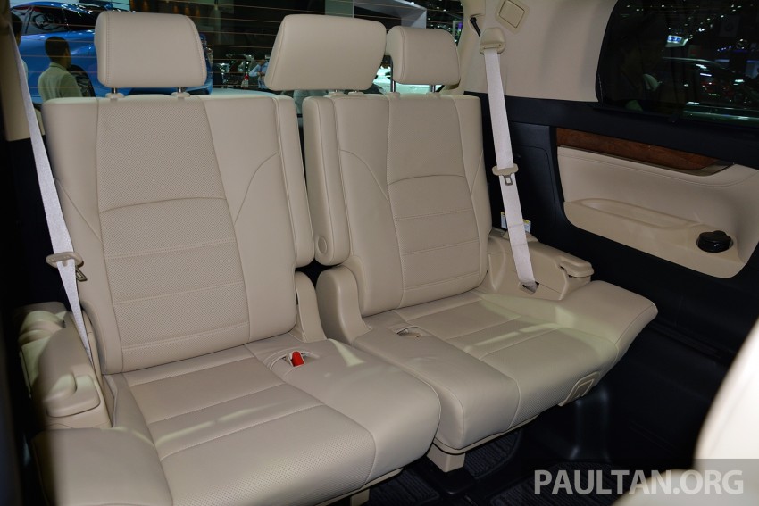 2015 Toyota Alphard, Vellfire launched in Thailand Image #321069