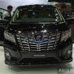 2015 Toyota Alphard, Vellfire launched in Thailand