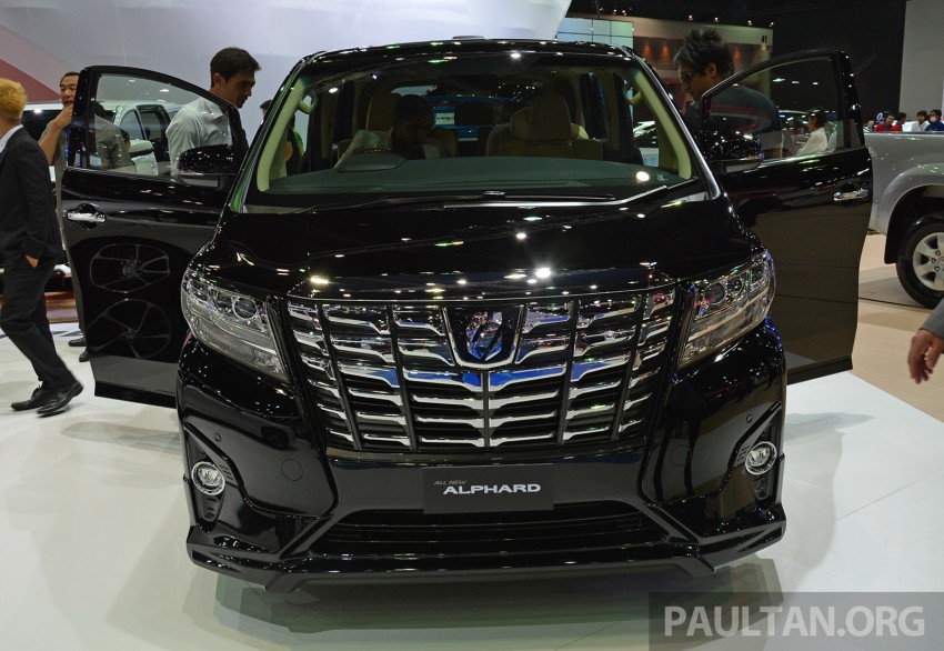 2015 Toyota Alphard, Vellfire launched in Thailand Image #321055