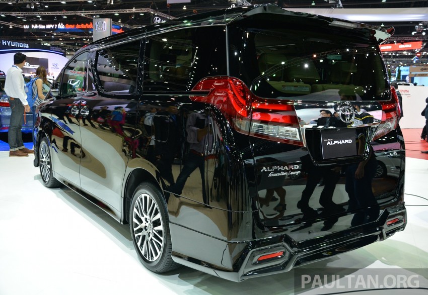 2015 Toyota Alphard, Vellfire launched in Thailand Image #321073