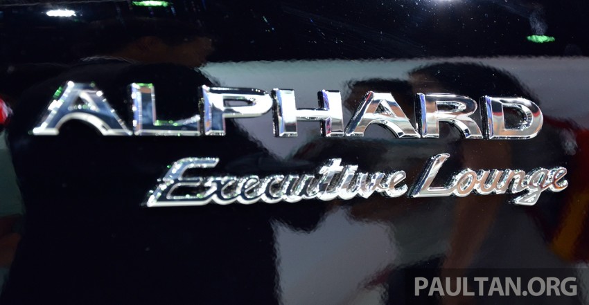 2015 Toyota Alphard, Vellfire launched in Thailand Image #321074