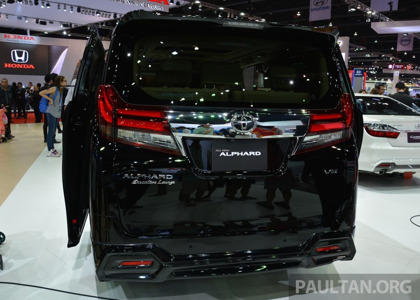 2015 Toyota Alphard, Vellfire launched in Thailand Image #321075