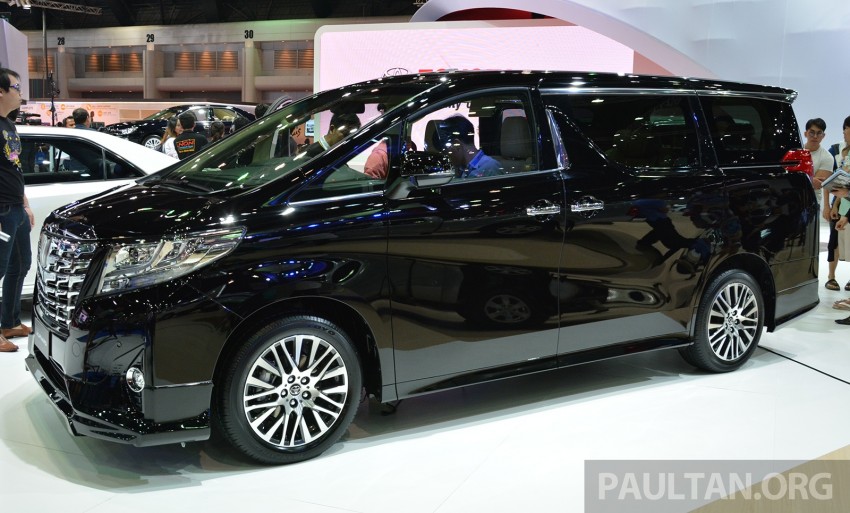 2015 Toyota Alphard, Vellfire launched in Thailand Image #321076
