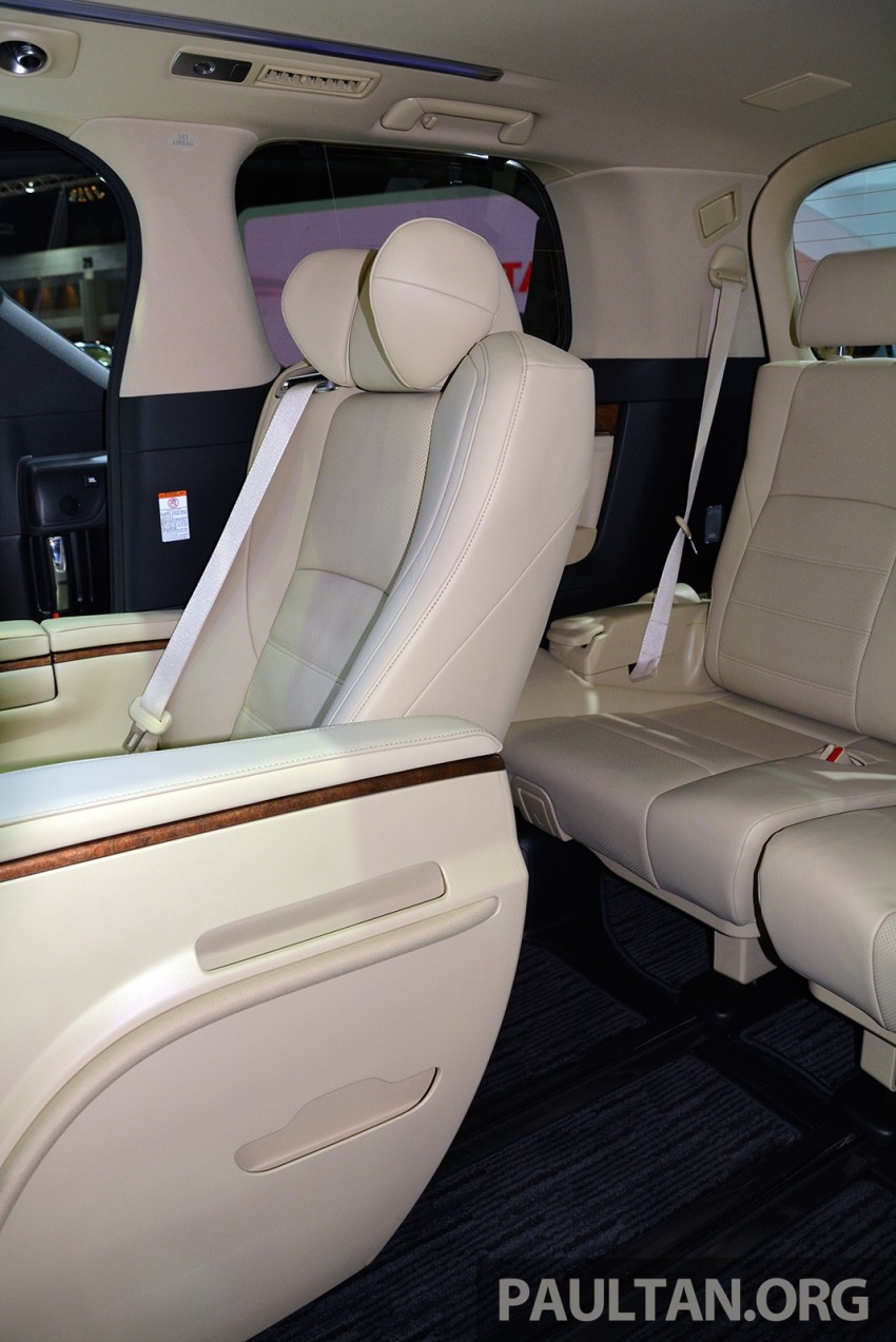 2015 Toyota Alphard, Vellfire launched in Thailand 321082