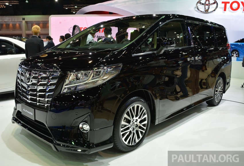 2015 Toyota Alphard, Vellfire launched in Thailand Image #321059