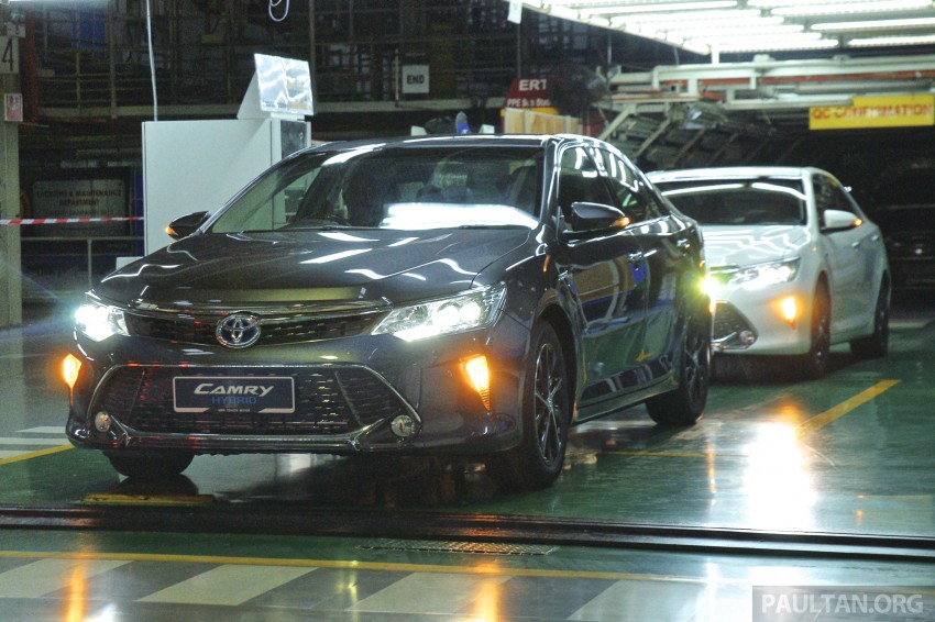 2015 Toyota Camry starts M’sian production, plant capable of 7k Camry Hybrids before exemptions expire 320648