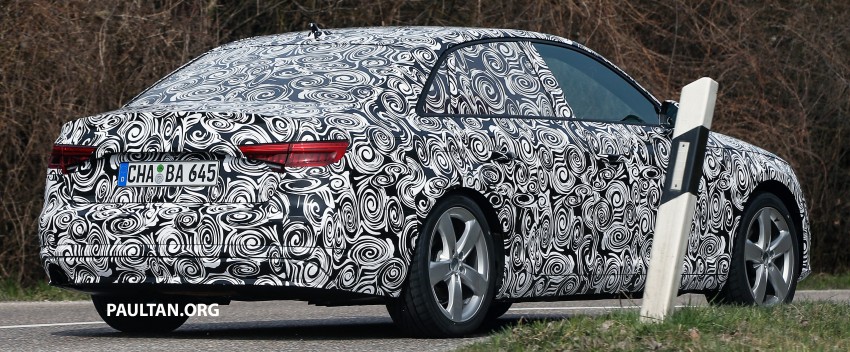 Audi A4 B9 leaked undisguised, including interior 322884