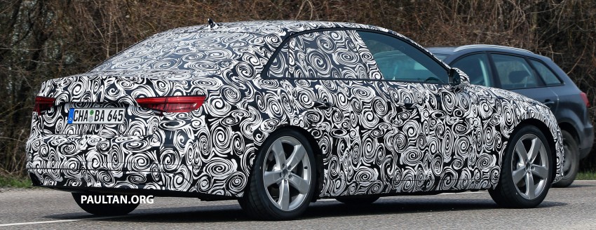 Audi A4 B9 leaked undisguised, including interior 322883