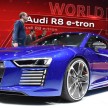 Audi hentikan pengeluaran model elektrik R8 e-tron