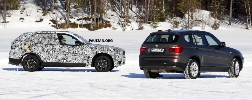 SPYSHOTS: BMW X3 “G01” captured winter testing 318156