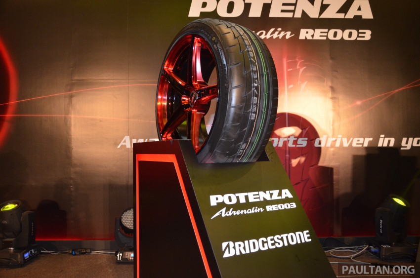 Bridgestone Potenza Adrenalin RE003 tyre launched 322918