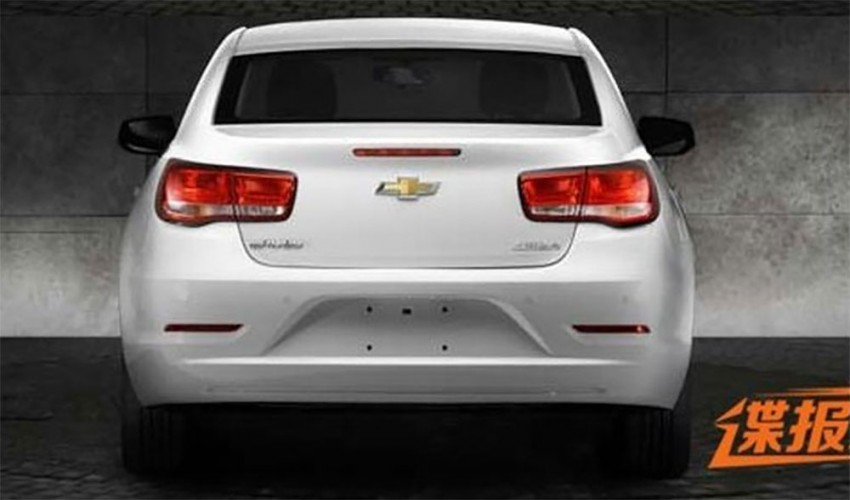 China-only Chevrolet Malibu facelift leaked online 319631