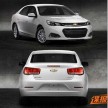 China-only Chevrolet Malibu facelift leaked online