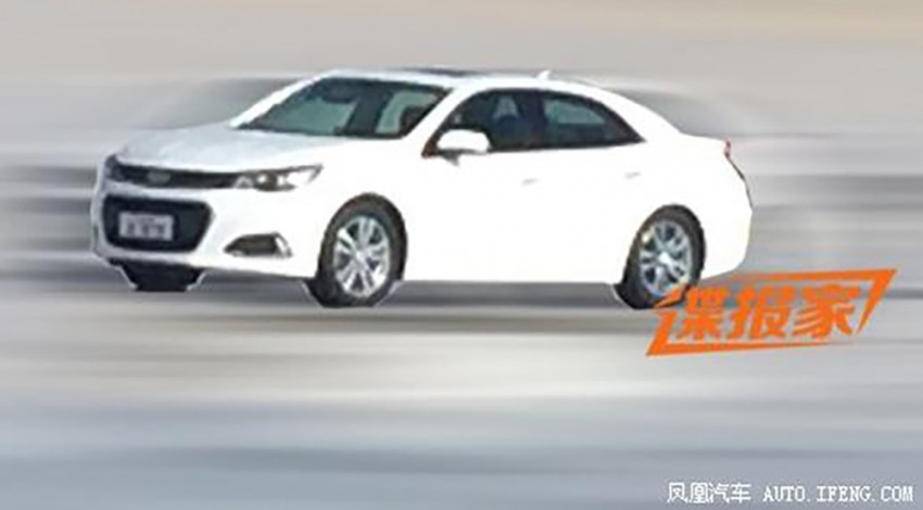 China-only Chevrolet Malibu facelift leaked online 319634
