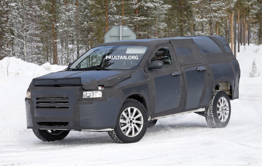 SPIED: 2016 Fiat pick-up truck to rival Toyota Hilux 321680