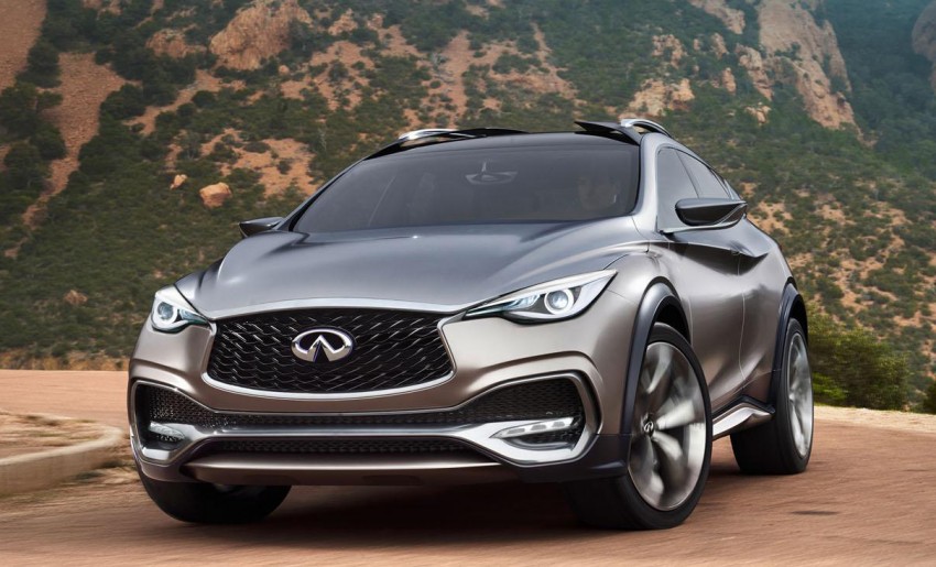 Infiniti QX30 concept unveiled at the Geneva show 315286