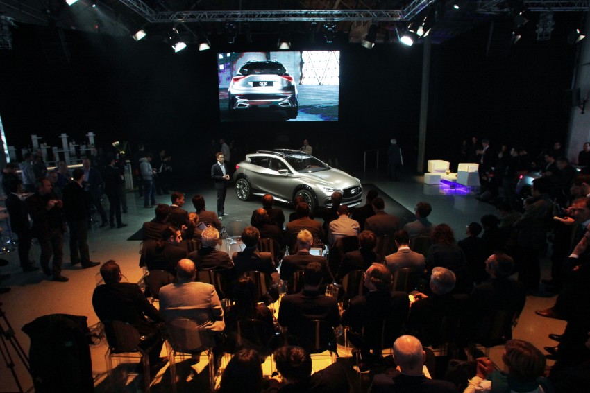 Infiniti QX30 concept unveiled at the Geneva show 315312