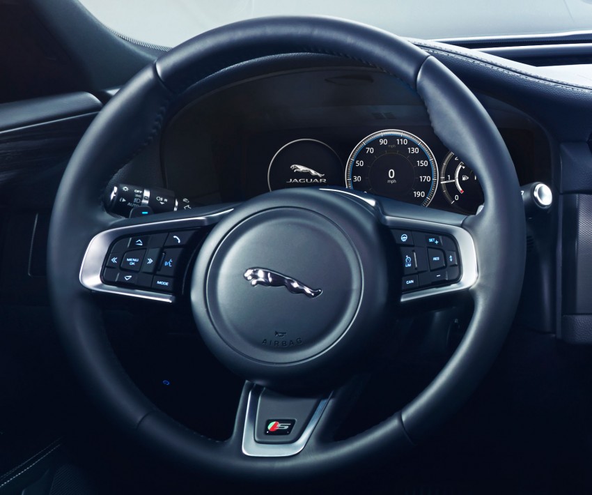 2016 Jaguar XF – first interior pic shown, Mar 24 debut 319570
