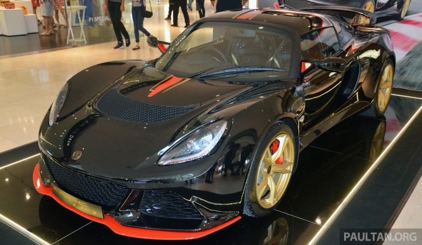 Last unit of limited Lotus Exige LF1 sold to Malaysian 322279