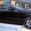 Mercedes-Benz CLS 400 facelift previewed in Malaysia