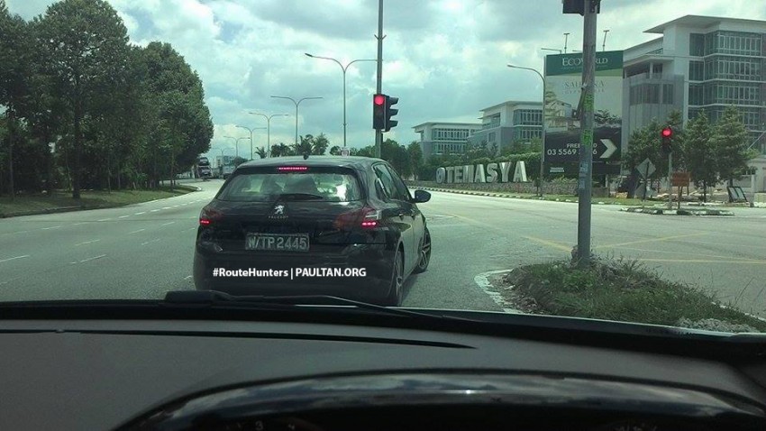 SPIED: 2015 Peugeot 308 photographed in Glenmarie 317429