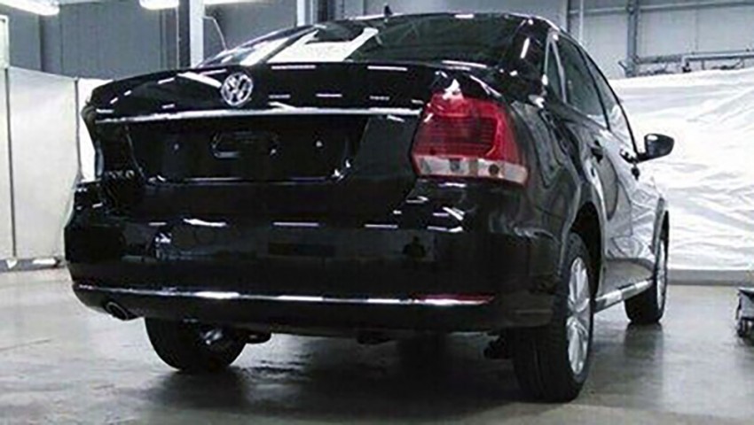 Volkswagen Polo Sedan facelift leaked, gets new face 320367