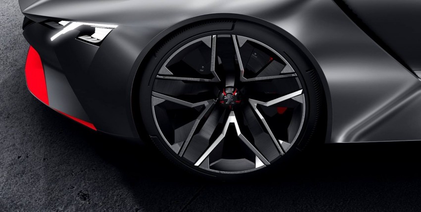Peugeot concept car teased again through new images 334459