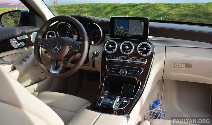 DRIVEN: Mercedes-Benz C350e plug-in hybrid in SF 327243