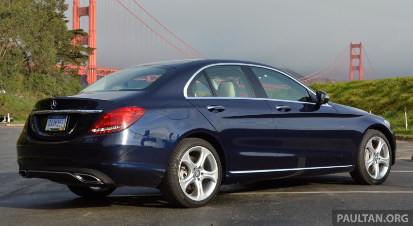 DRIVEN: Mercedes-Benz C350e plug-in hybrid in SF 327227