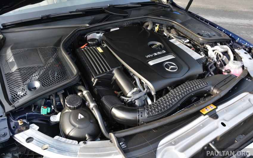 DRIVEN: Mercedes-Benz C350e plug-in hybrid in SF 327255