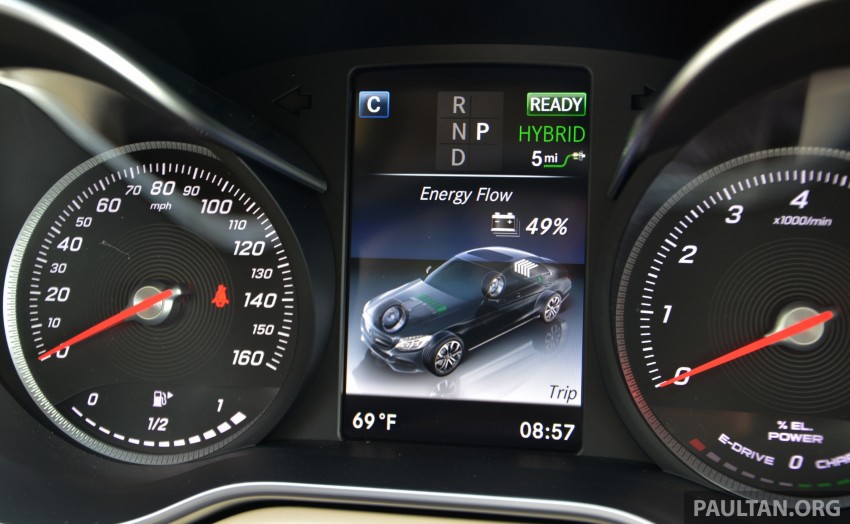 DRIVEN: Mercedes-Benz C350e plug-in hybrid in SF 327264