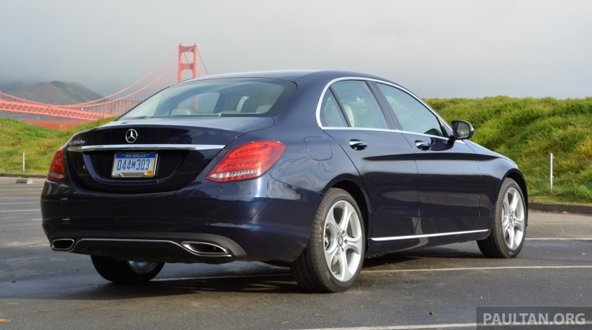 DRIVEN: Mercedes-Benz C350e plug-in hybrid in SF 327230