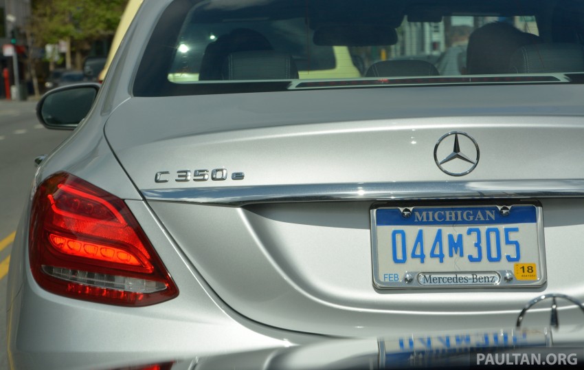 DRIVEN: Mercedes-Benz C350e plug-in hybrid in SF 327283