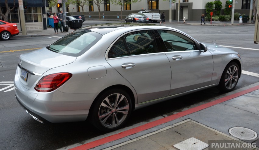 DRIVEN: Mercedes-Benz C350e plug-in hybrid in SF 327234