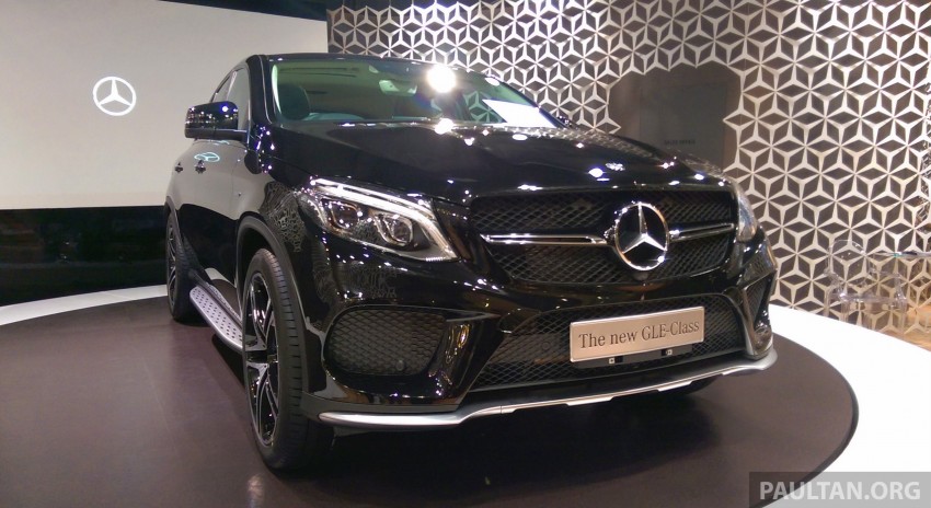 GALLERY: Mercedes-Benz GLE 450 AMG Coupe on display at the new Mercedes-Benz Cafe in Bangkok 327631