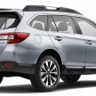 2015 Subaru Outback 2.5i-S launched in Msia: RM225k