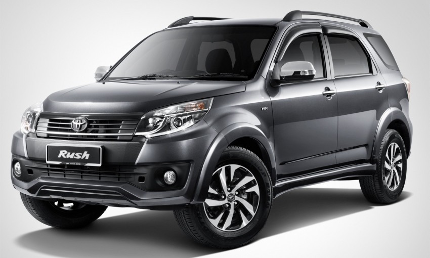 2015 Toyota Rush facelift introduced in Malaysia 2015 toyota rush 1