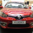 Renault Fluence facelift launched in Malaysia, RM109k