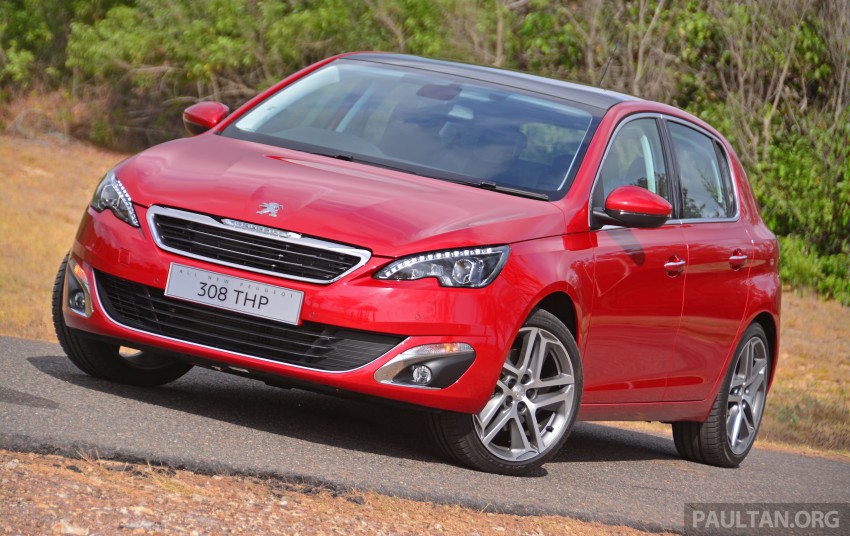 DRIVEN: 2015 Peugeot 308 THP 150 tested in Malaysia 326301