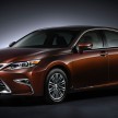 Shanghai 2015: Lexus ES facelift unveiled, new 2.0 mill