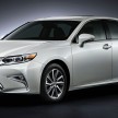 Shanghai 2015: Lexus ES facelift unveiled, new 2.0 mill