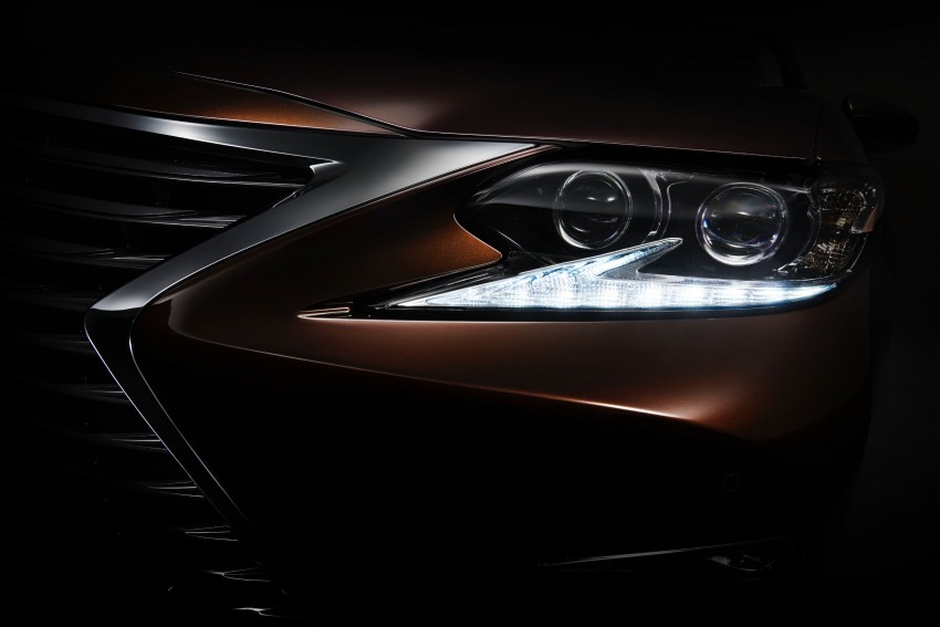 Lexus ES facelift teased, will debut at Auto Shanghai 326996