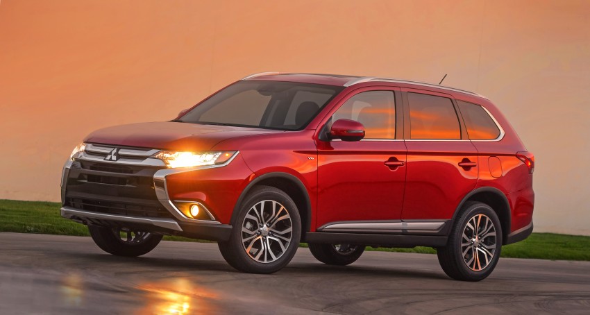 2016 Mitsubishi Outlander officially shows its face 325211