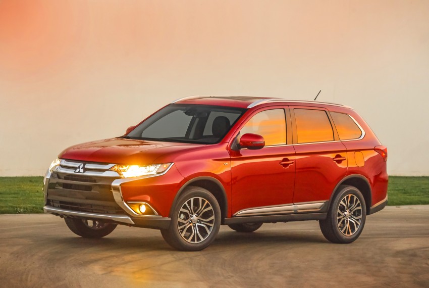 2016 Mitsubishi Outlander officially shows its face 325220